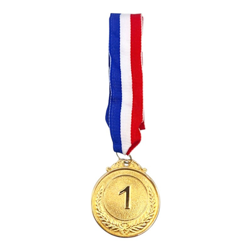 MEDAL - GOLD - 1ST Position - Material: LIGHT METAL - 5 Cm