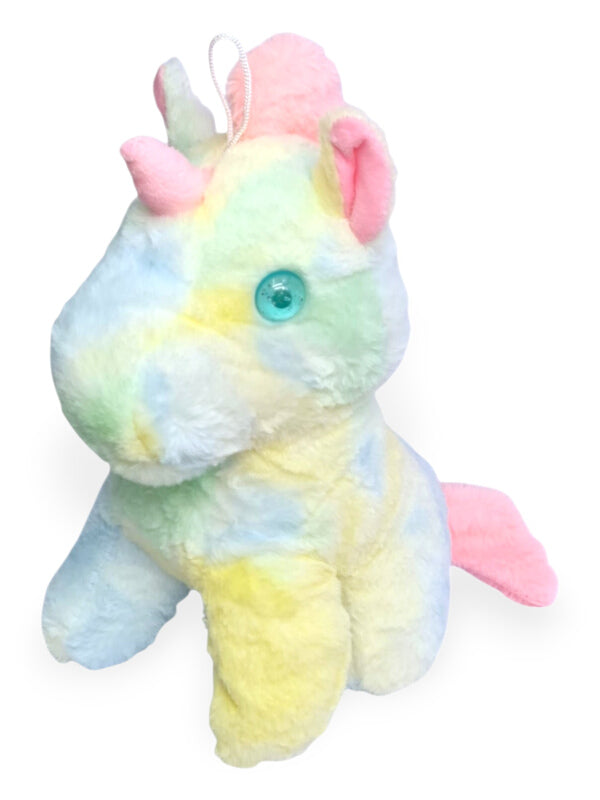 Kids Soft Toy - Unicorn, Blue, ±25×1 cm