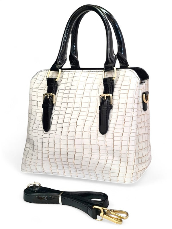 Ladies Bag - White ±25×30×12 cm