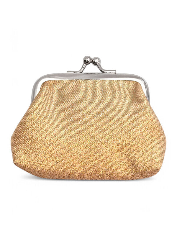 PURSE - Orange Shimmer - ±7.5×9.5×2 Cm