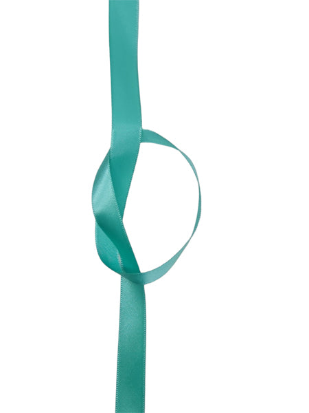 Satin Ribbon - 6 mm Aqua