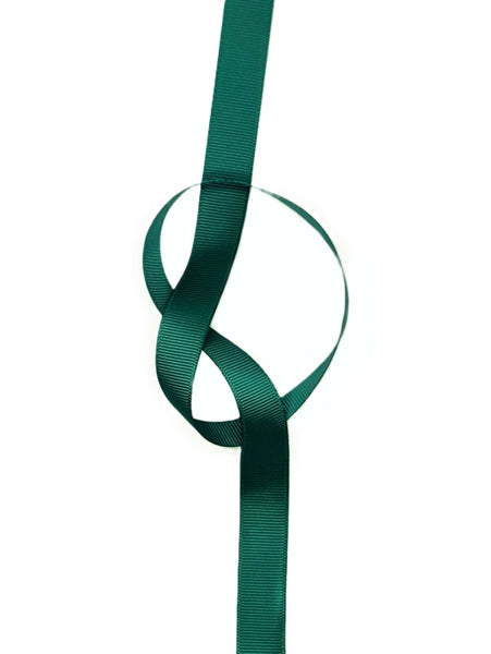 Petersham Ribbon - 9 mm Hunter
