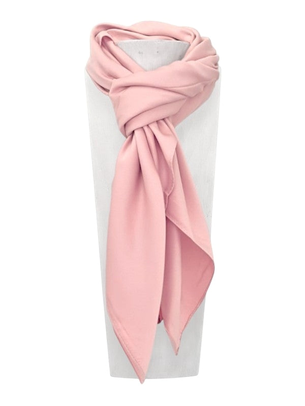 Silk Scarf - Pink, ±94×94 cm
