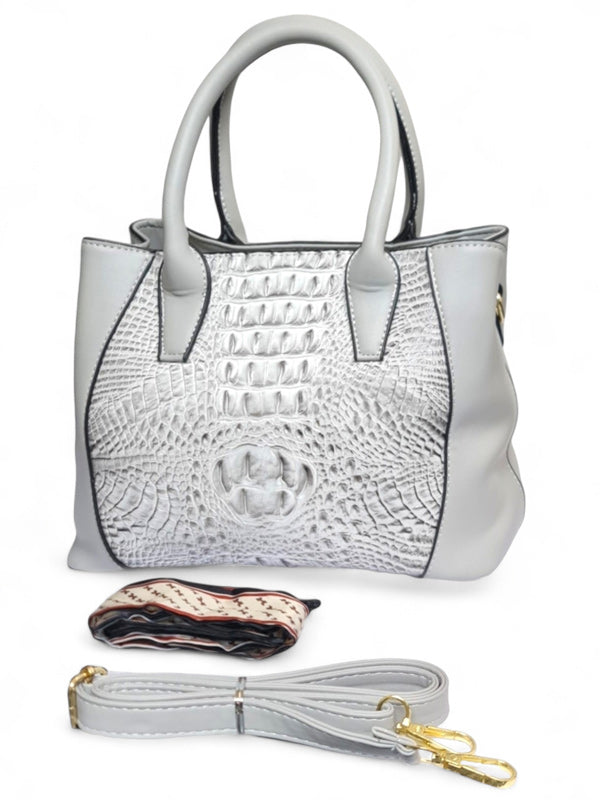 Ladies Bag - Grey ±23×27×11 cm