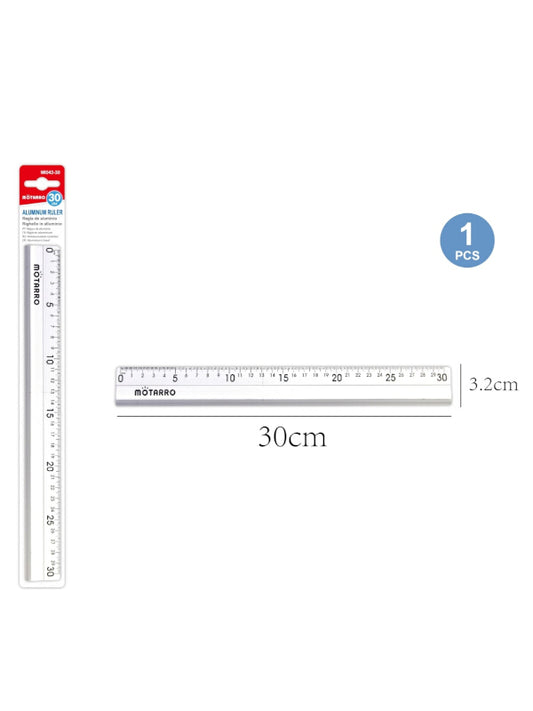 Motarro Aluminium Ruler - 30 cm