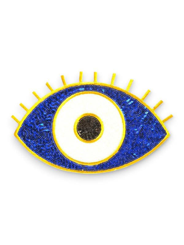 IRON ON PATCH - EVIL EYE - 22.5±14.5×cm