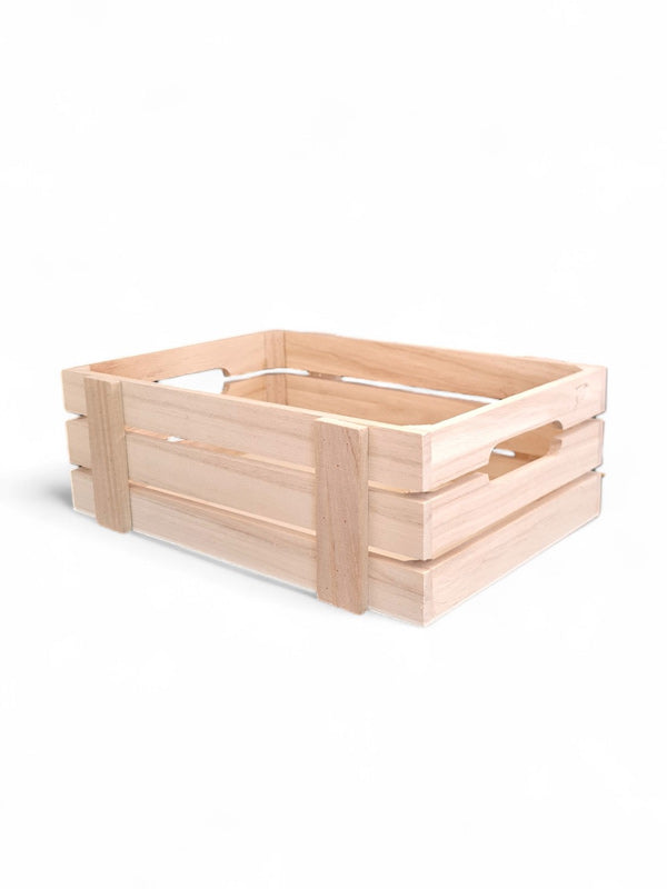 Wooden Craft Tray ±30×20×10 cm