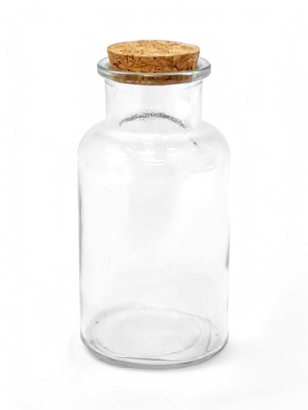 Glass Jar - Cork Lid, 250 ml, ±120×65 mm