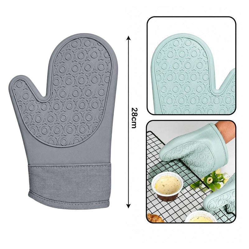 Silicone OVEN GLOVE - Grey