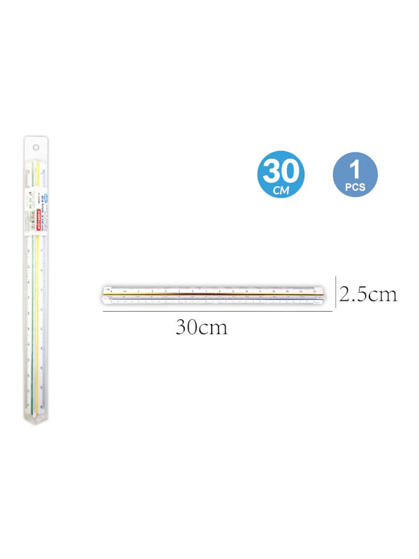 Motarro 30 cm Scale Ruler