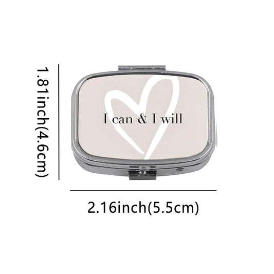 Medication Container - I CAN & I WILL