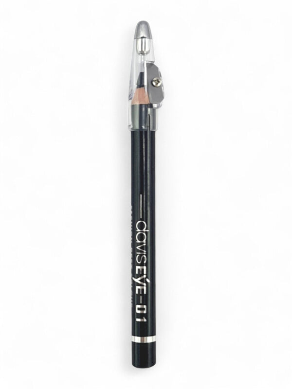Davis Eye - Waterproof Makeup Pencil, Black, 6-Piece