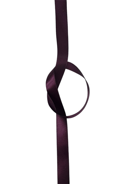 Satin Ribbon - 9 mm Grape