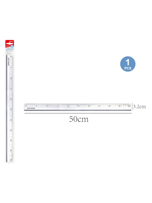 Motarro Aluminium Ruler - 50 cm