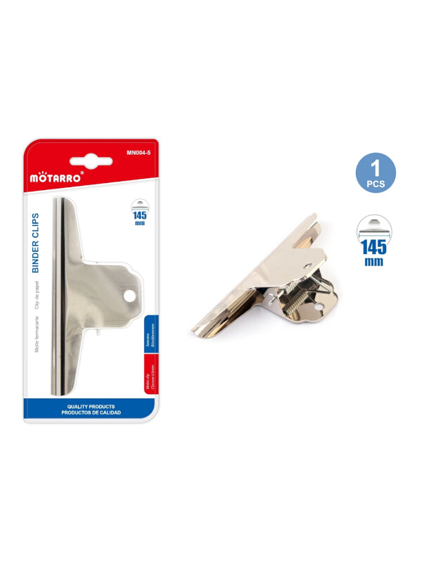 Motarro Binder Clip - 145 mm, 1-Piece