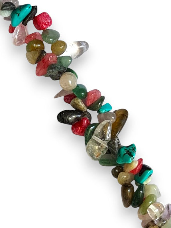 Semi - Precious Stone Beads - Small Chips, Mixed Stone Chips, ±5 - 8 mm