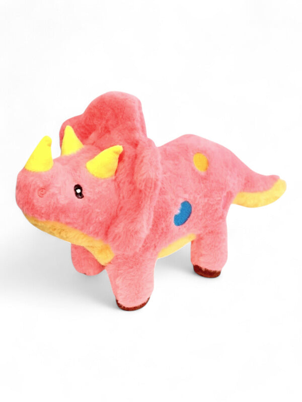 Kids Soft Toy - Dinosaur, Pink, ±22×36 cm