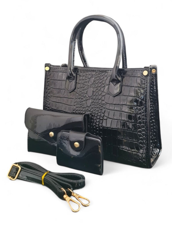 Ladies Bag - Black ±21×28×11 cm