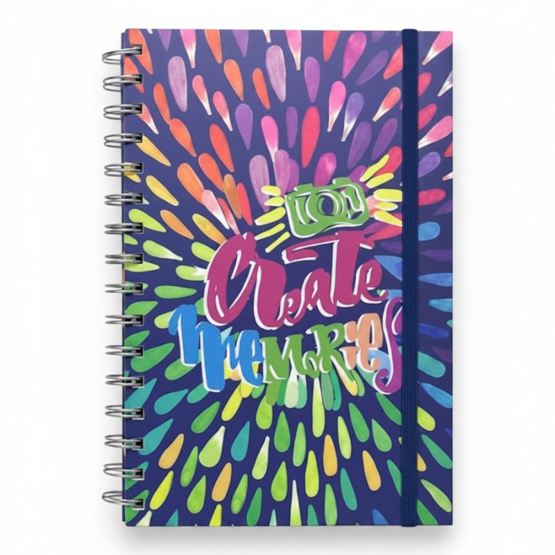Notebook - A5 - Create Memories - DARK BLUE