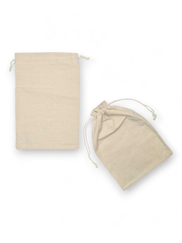 Cotton Bag - Natural, 20×30 cm ±5-Piece