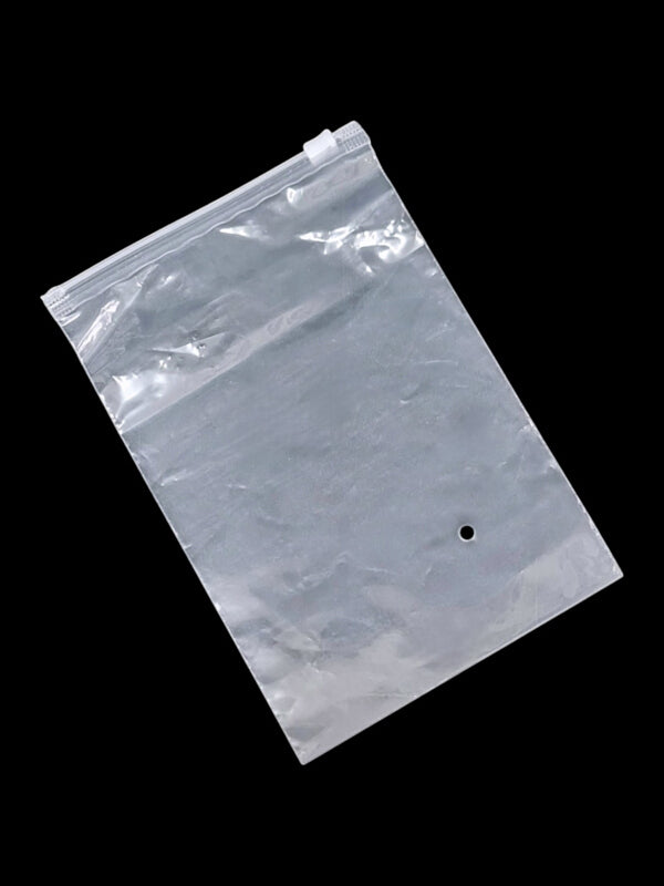 Ziplock Packets - 14×20 cm, Thickness 60 Microns, ±50-Piece
