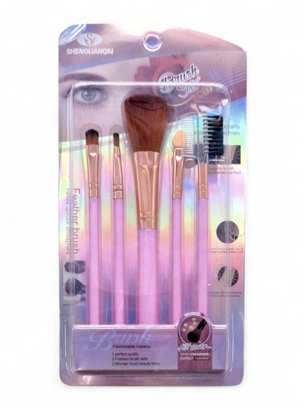 Makeup Brush Set - Purple