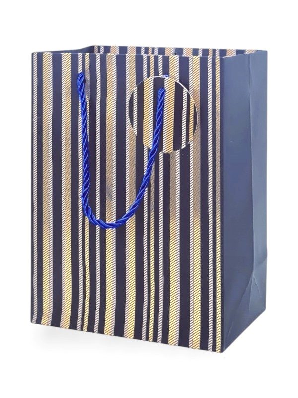 GIFT BAG - BLUE - ±23×18×10 Cm