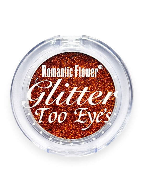 Romantic Flower - Eye Glitter, Orange