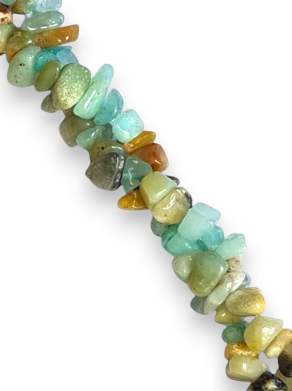 Semi - Precious Stone Beads - Small Chips - Amazonite - ±5 - 8 mm