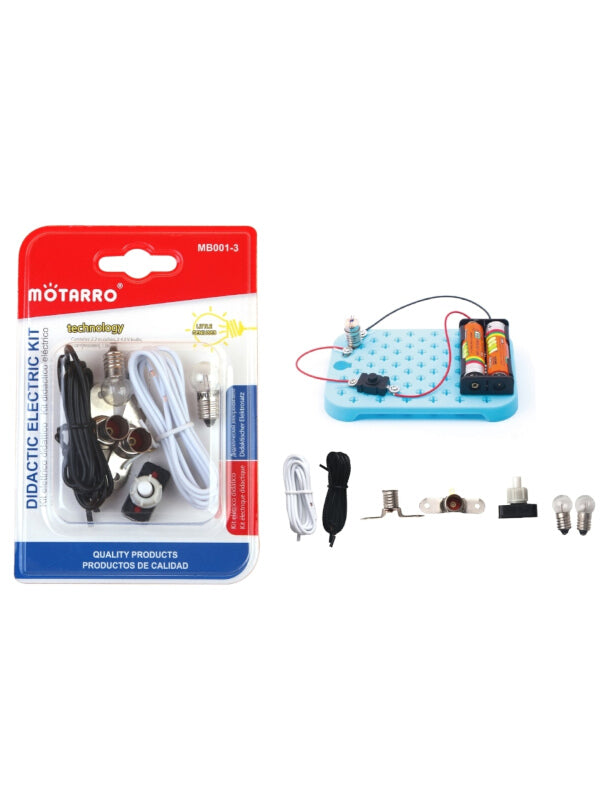 Motarro Didactic Electric Kit - 7-Piece