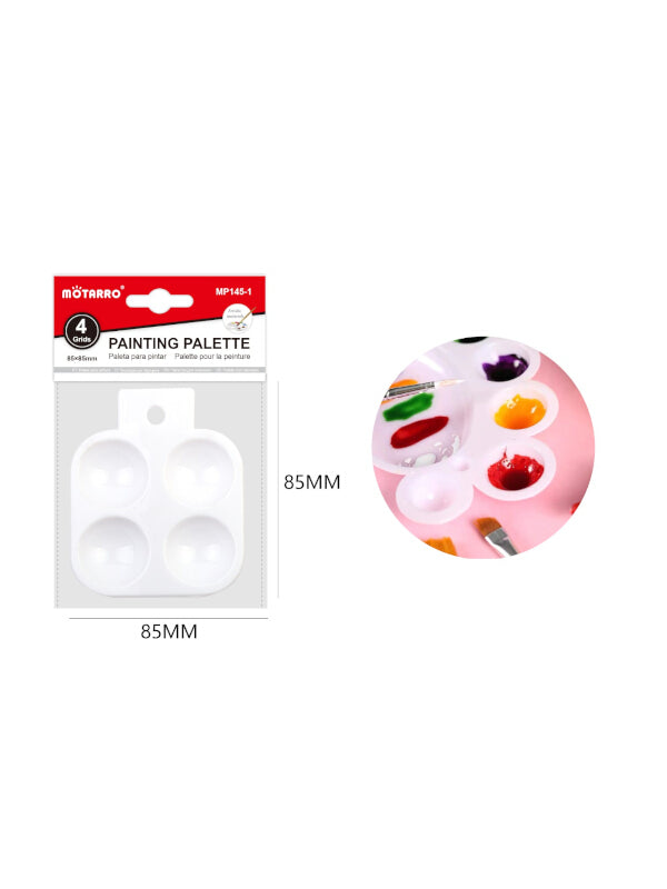 Motarro Painting Palette - 85x85 mm, 4 Grids