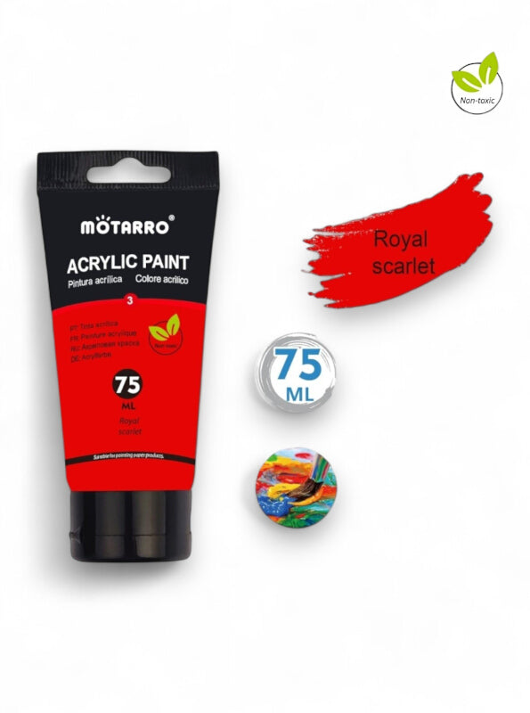 Motarro Acrylic Royal Scarlet - 75 ml