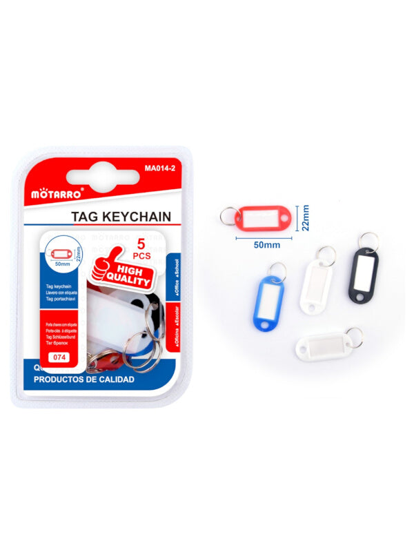Motarro TAG Keychain 5pc