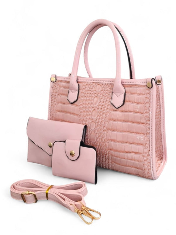 Ladies Bag - Pink ±21×28×11 cm