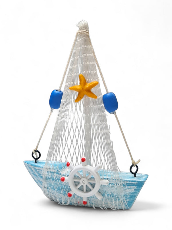 Nautical Boat ±11.5×14.5×2.5 cm