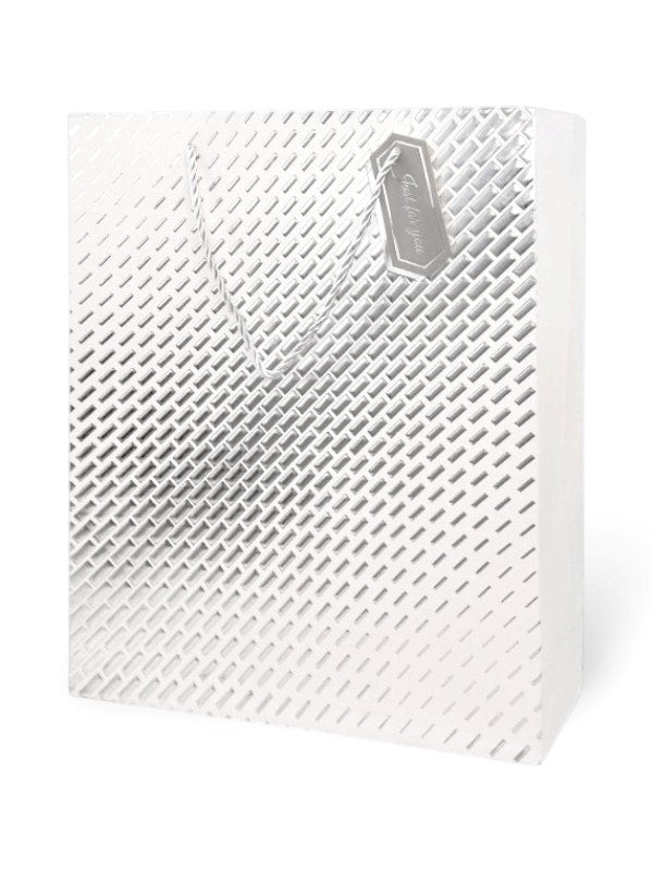 GIFT BAG - WHITE - ±32×26×10 Cm
