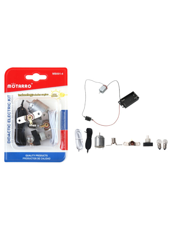 Motarro Didactic Electric Kit - 8-Piece