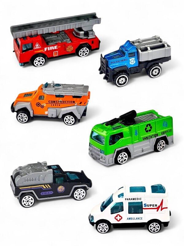 Gliding Die Cast Vehicles - Length Range ±65 - 75 mm