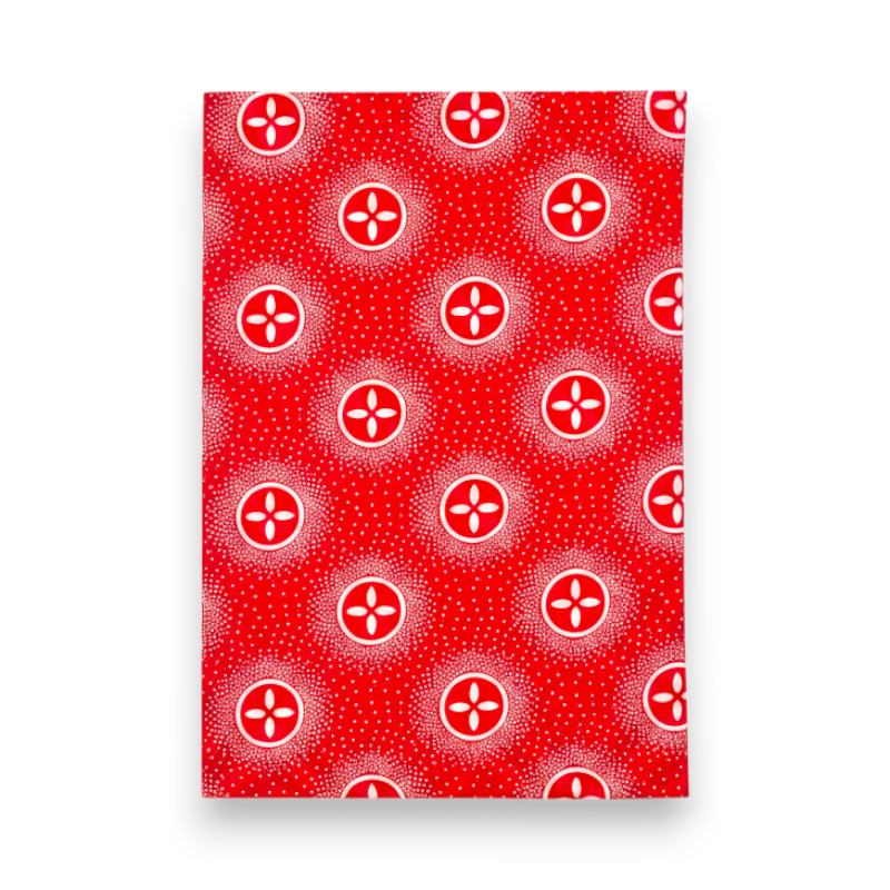 Notebook - Shweshwe - RED - A5