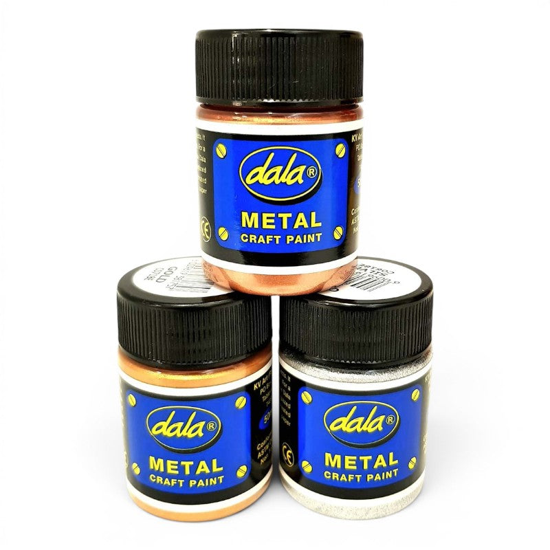 CRAFT PAINT - METAL - 50 ML - Silver