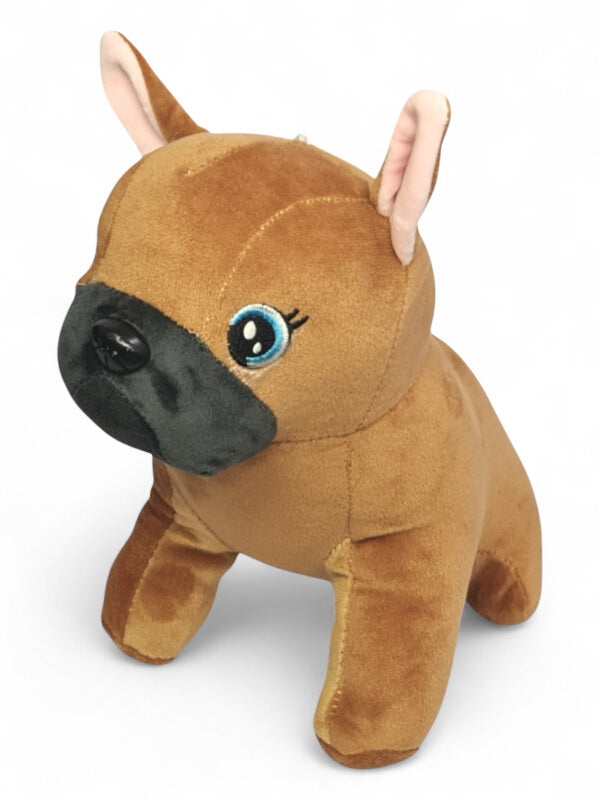 Kids Soft Toy - Dog, Brown, ±27×16 cm
