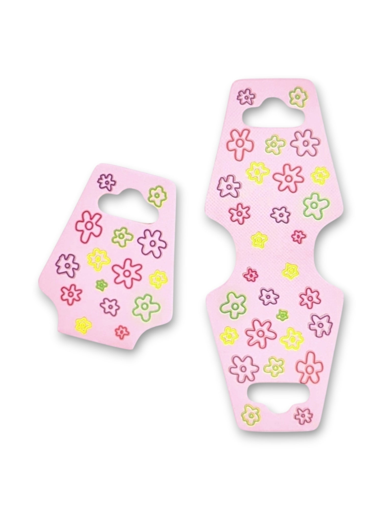 Jewellery Display Tags - Necklace, Pink, ±3.7×9.5 cm ±200-Piece