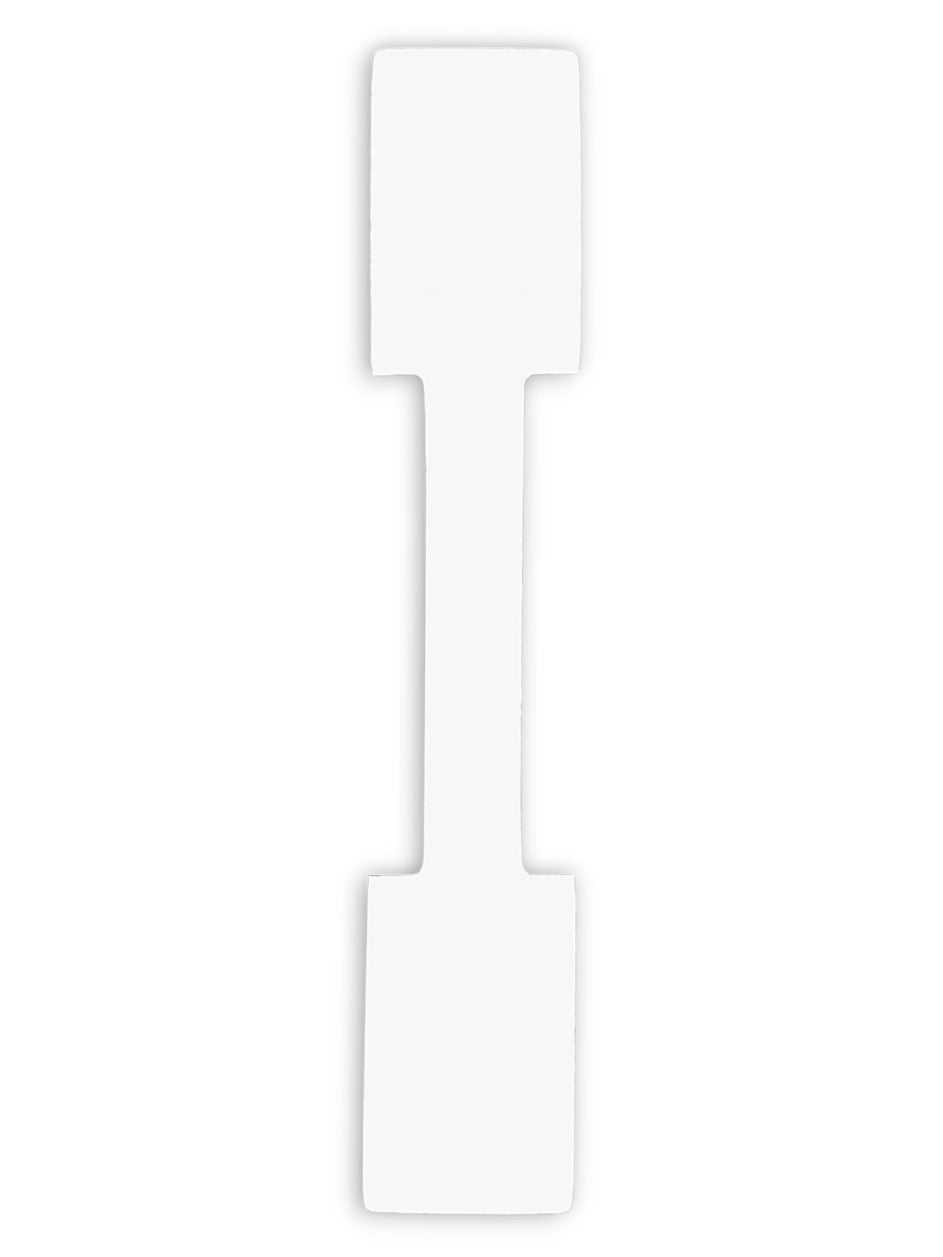 Jewellery Display Tags - White, ±1.2×2 cm ±500-Piece