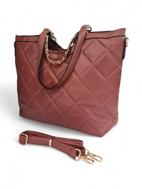 Ladies Bag - Pink ±30×42×11.5 cm