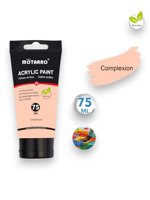 Motarro Acrylic Paint - Complexion, 75 ml