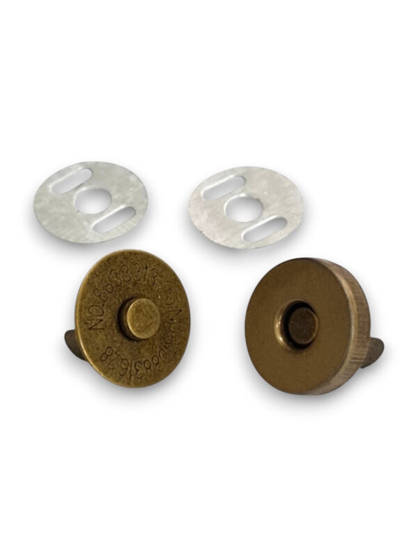 Metal Magnetic Clasp - 14 mm ( Material: Iron ), ±200 Sets