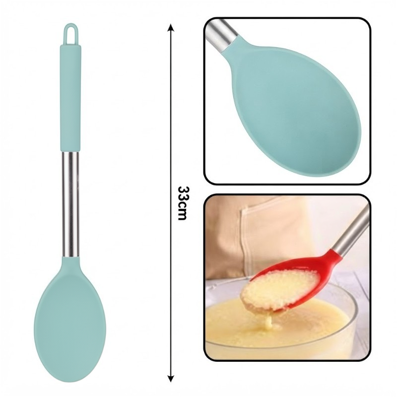 Silicone SPOON - 32 cm - Blue