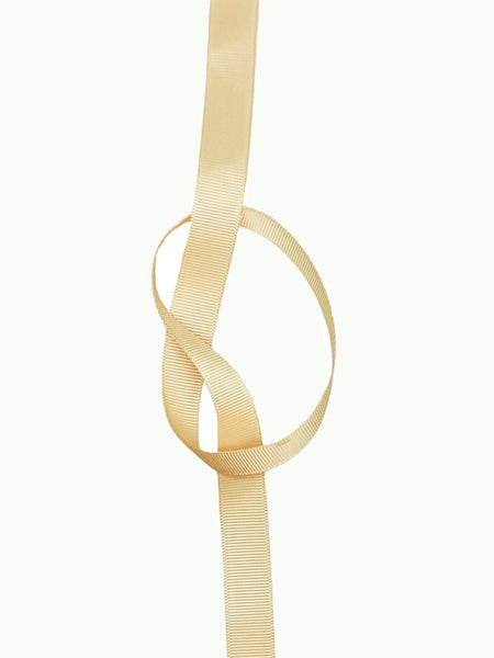 Petersham Ribbon - 16 mm Raw Silk