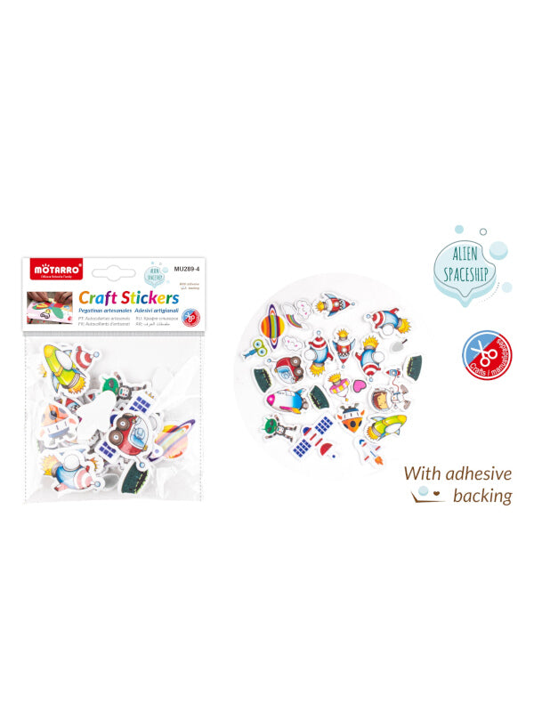 Motarro Craft Stickers - Space