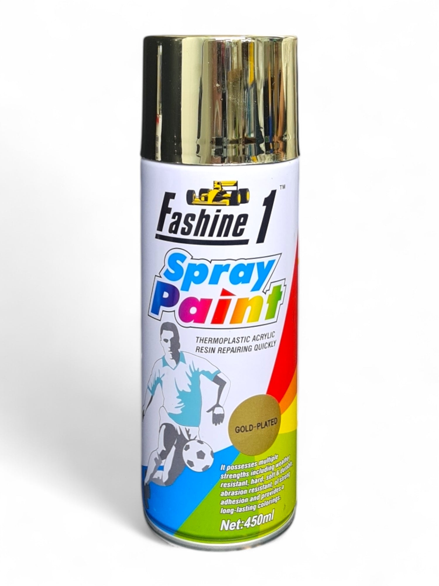 Spray Paint - Gold - Plated, 450 ml